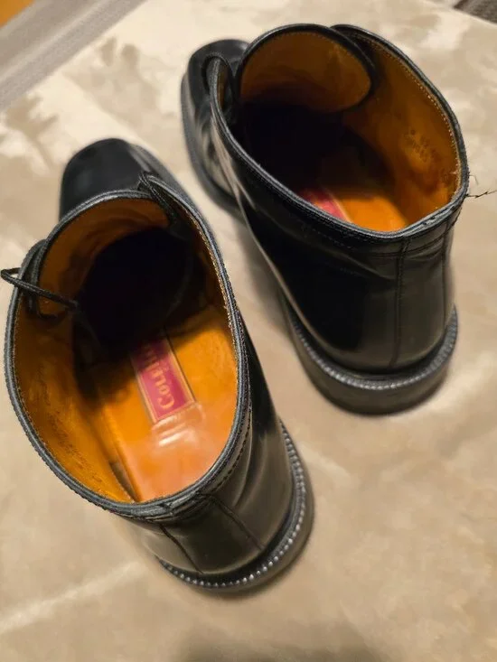 Cole HAAN city black leather boots, ankle nen's size 10 - Picture 3 of 8